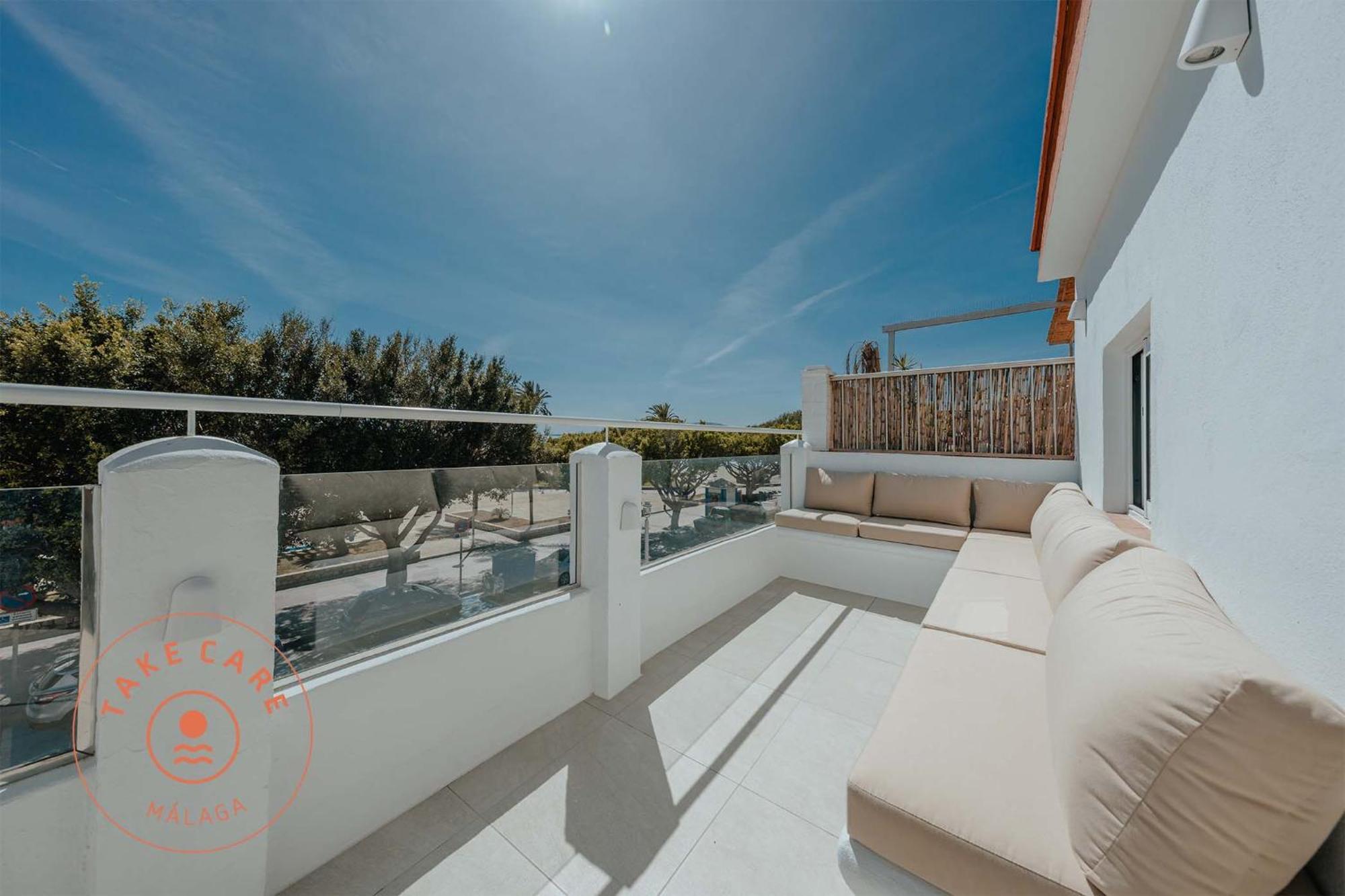 Luxury Beach House In El Palo! - Tcm マラガ エクステリア 写真