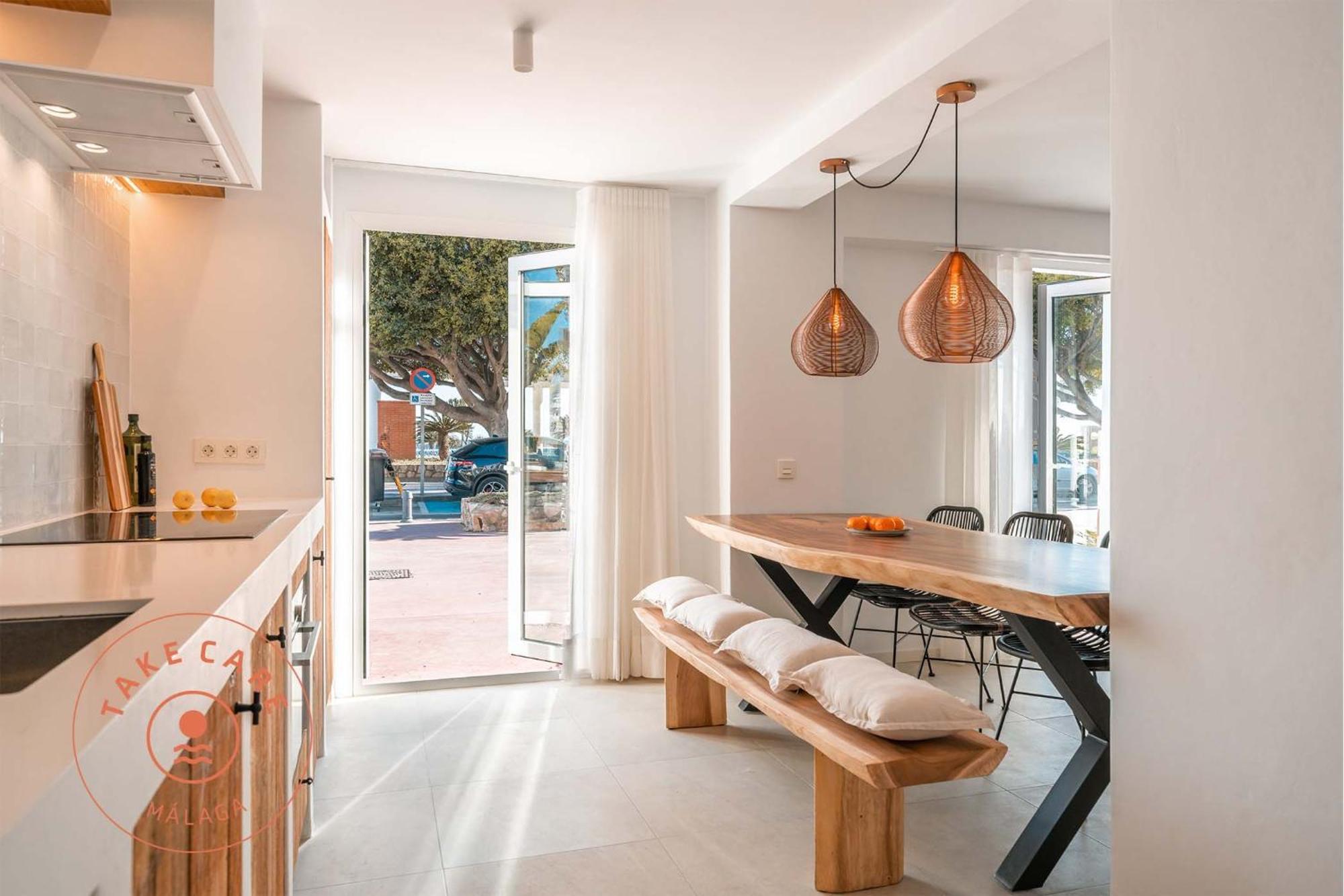 Luxury Beach House In El Palo! - Tcm マラガ エクステリア 写真