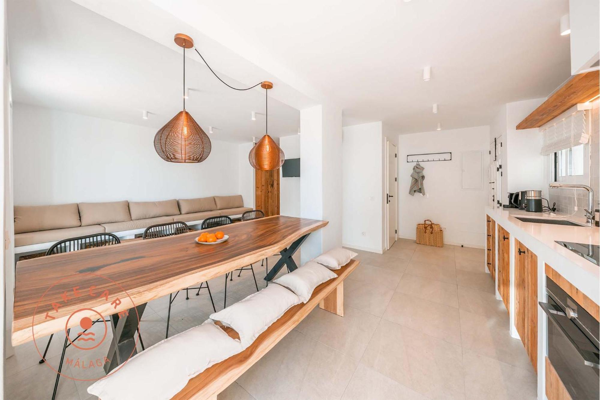 Luxury Beach House In El Palo! - Tcm マラガ エクステリア 写真
