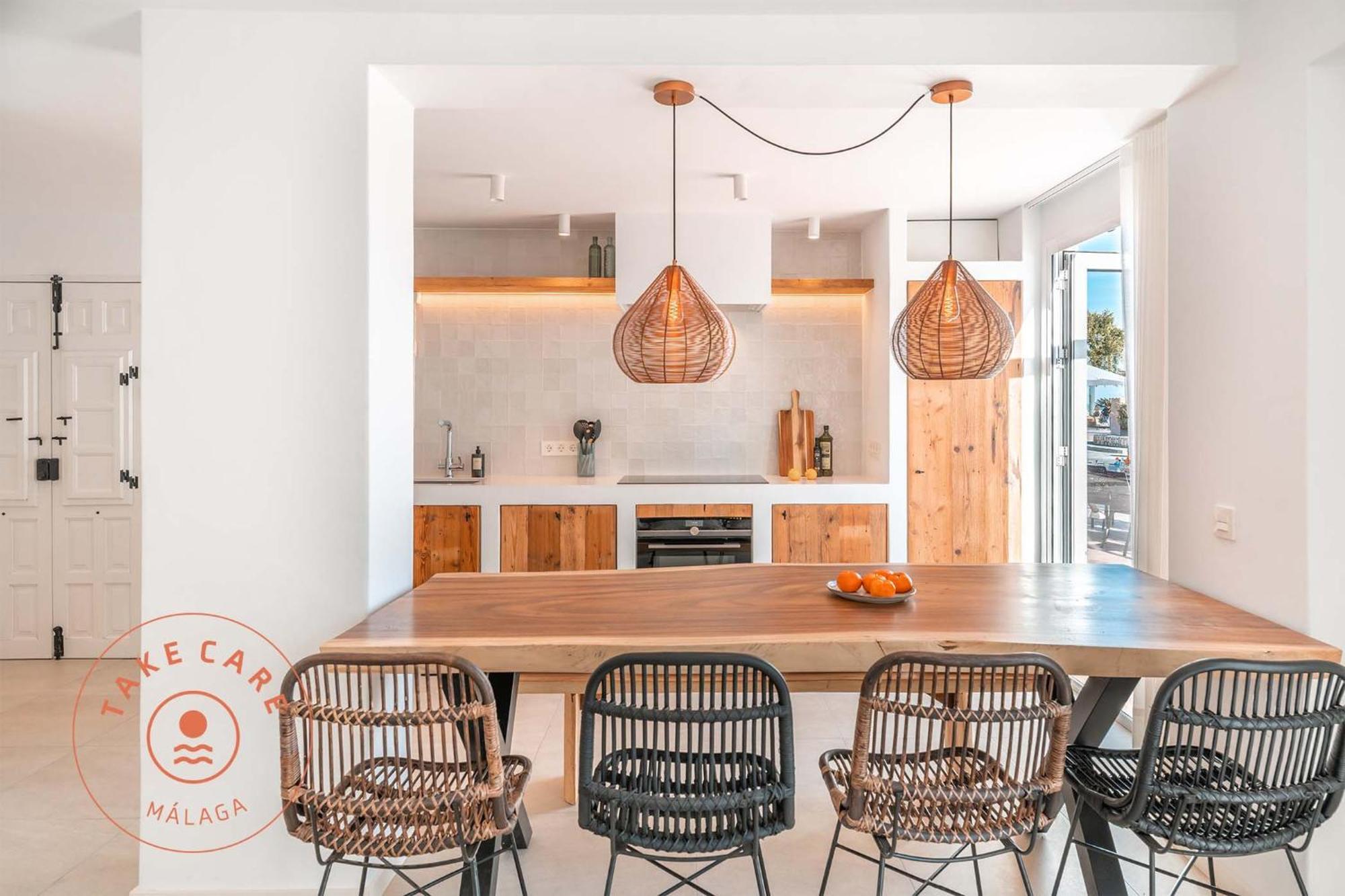 Luxury Beach House In El Palo! - Tcm マラガ エクステリア 写真