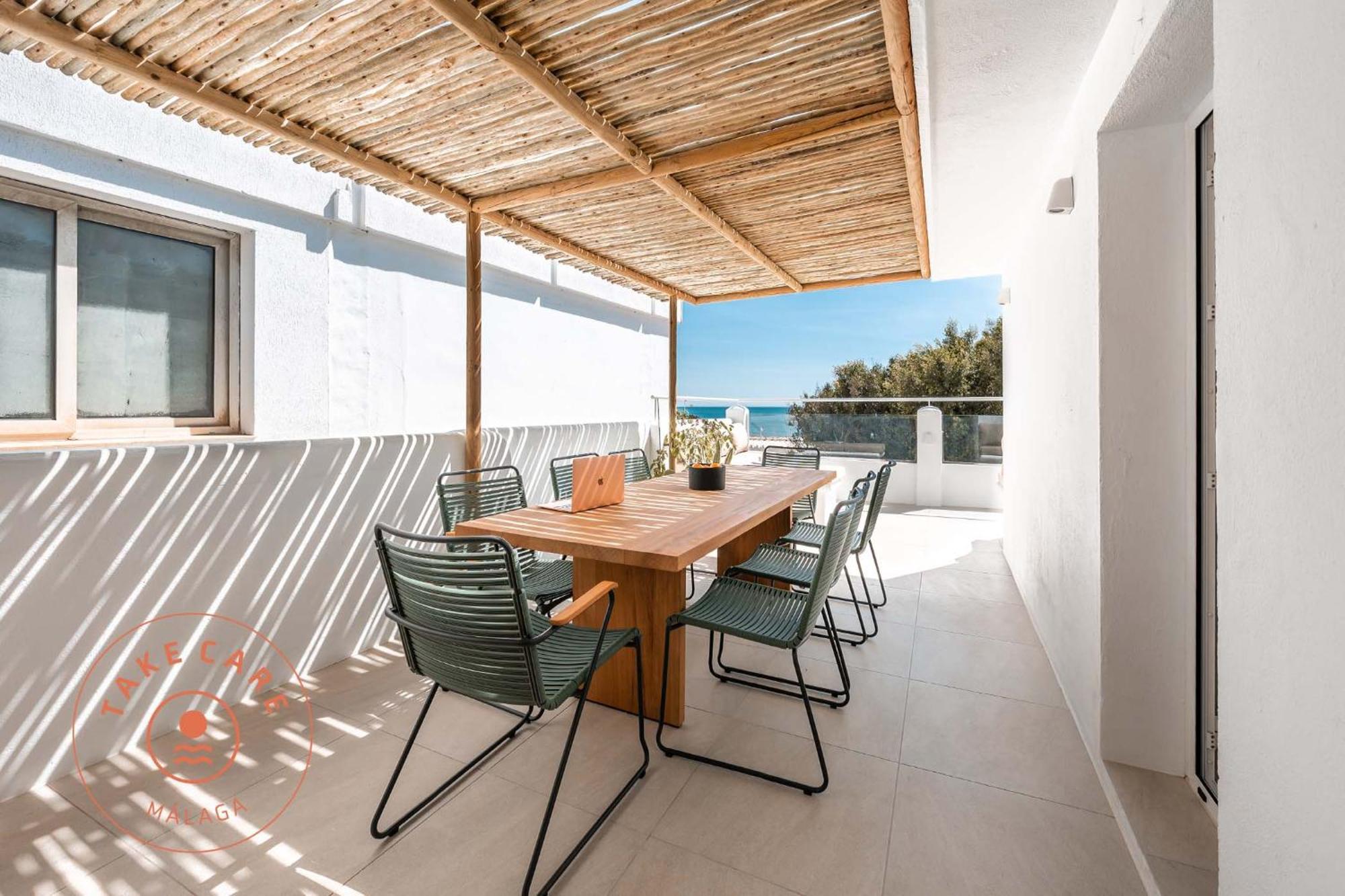 Luxury Beach House In El Palo! - Tcm マラガ エクステリア 写真