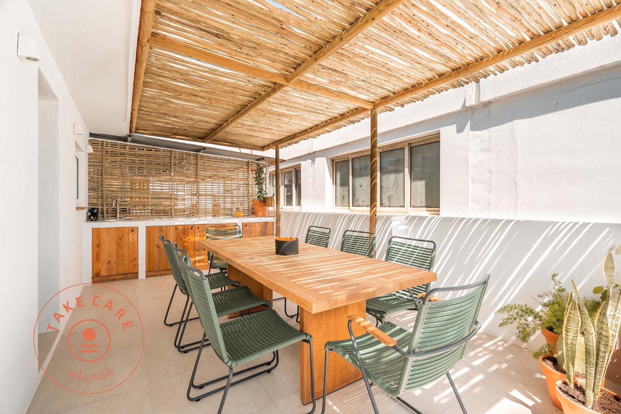Luxury Beach House In El Palo! - Tcm マラガ エクステリア 写真