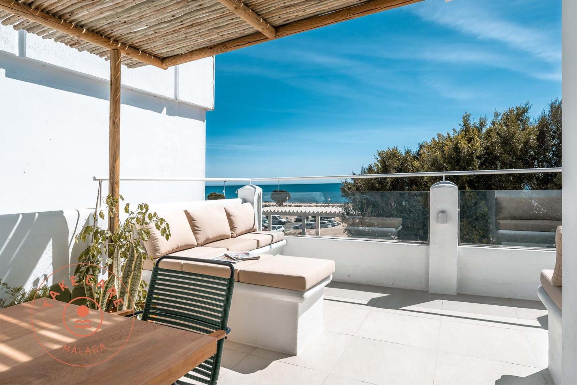 Luxury Beach House In El Palo! - Tcm マラガ エクステリア 写真